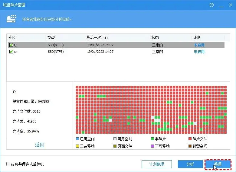 随机读写示意图